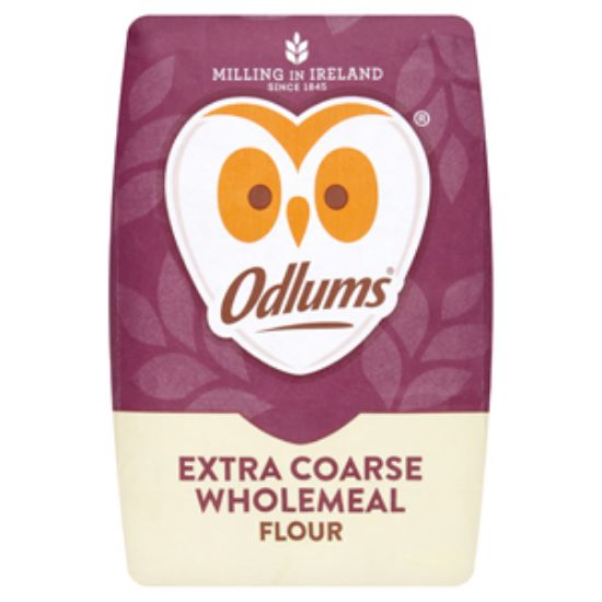 Picture of Odlums Wholemeal Extra Coarse Flour 2kg x8